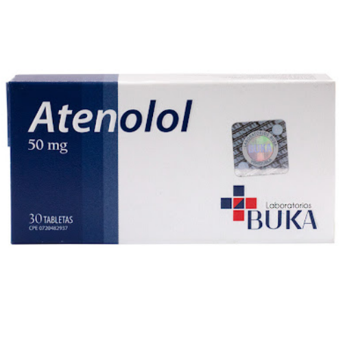 ATENOLOL 50MG TAB X 30 (BUKA)